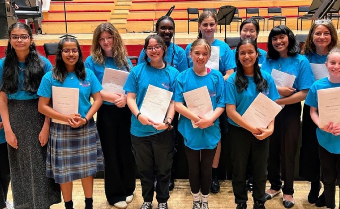Latest News » Leicester High Pupils Perform at De Montfort Hall
